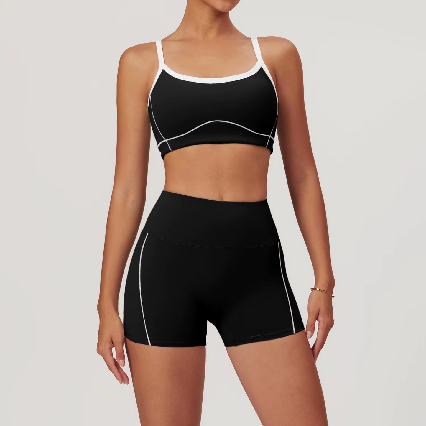 FlexMotion Set – Seamless Top + Shorts