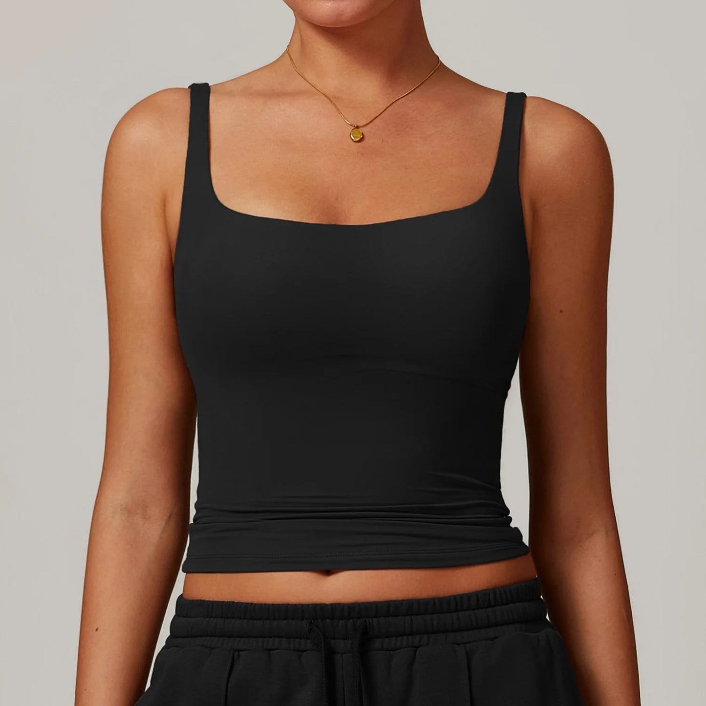 Racerback Sports Bra for Women – High-Impact Nylon Gym Bra | Breathable, Sexy, & Supportive Fitness Top